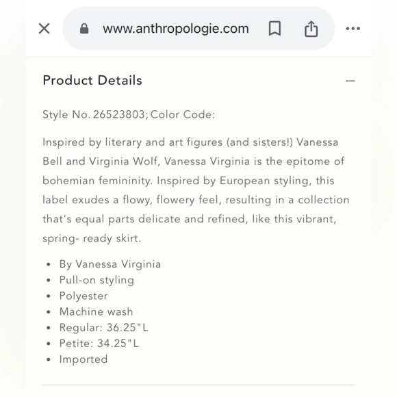 VANESSA VIRGINIA by ANTHROPOLOGIE Colima Maxi Skirt in Pink Rose - Picture 11 of 11